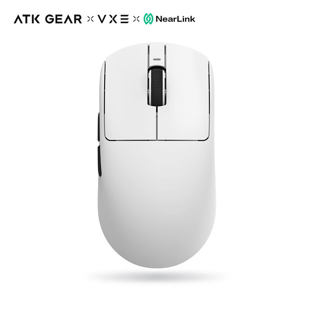 VXE 蜻蜓R1 星闪无线蓝牙鼠标游戏办公电竞长续航超轻量化人体工学 白色蜻蜓R1 星闪版