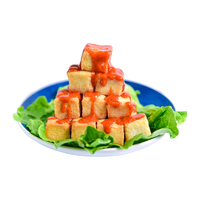 潮兴记 黄金鱼豆腐250g 潮汕手打鱼丸火锅丸子 火锅丸料生鲜 关东煮食材