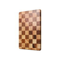 LC LIVING 泰国相思木菜板棋盘格实木砧板切菜板家用案板重量适中 大号45x30x2.5cm