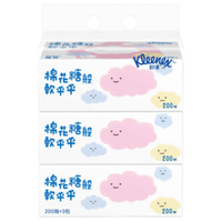 Kleenex 舒洁 卡通系列 棉花糖抽纸 2层*200抽*3包(200*194mm)