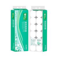 yusen 雨森 无芯卷纸原生纯木5层2000g/12卷大卷卫生纸家用厕所手纸实心纸巾