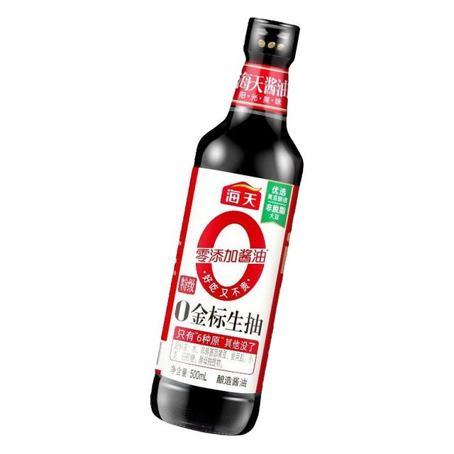 海天 0金标生抽酱油 500ml