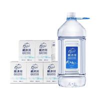 5100 西藏天然冰川水 矿泉水 4L*4桶*5箱 弱碱性