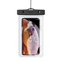 UGREEN 绿联 手机防水袋 可触屏防雨套 游泳潜水漂流可触屏挂绳挂脖手机套 外卖骑手专用防雨水保护壳手机手机密封袋