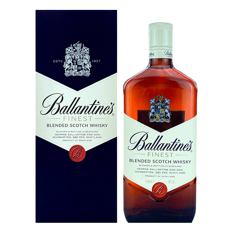  Ballantine's/百龄坛 威士忌  调和型威士忌 无年份 瓶装 40%vol 1瓶 1L