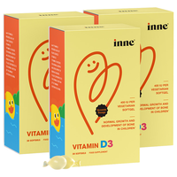 inne CHILDLIFE 童年时光inne海藻d3滴剂 d3婴儿维生素d3儿童 宝宝vd 钙吸收400IU 30粒