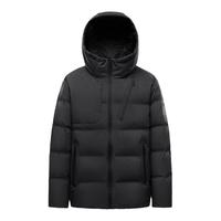 雪中飞 SNOWFLYING男短款羽绒服90鸭绒户外运动舒适大码连帽