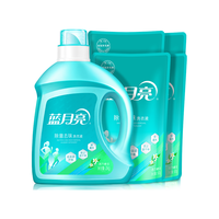 Bluemoon 蓝月亮 除菌去味洗衣液 2kg瓶+500g*4袋 活力橙花