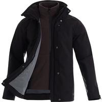 DECATHLON 迪卡侬 TRAVEL 100 男子三合一冲锋衣 8669299 黑色 L