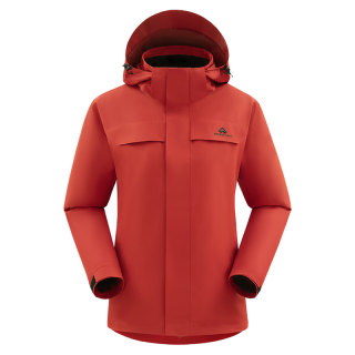 PLUS会员：Pioneer Camp 林更新同款！朱雀系列冲锋衣！女硬壳户外防风防水冲锋衣