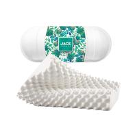 JACE 泰国天然乳胶枕头宿舍可调节按摩颗粒护颈枕基础版偏软枕*1个