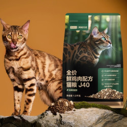 网易严选 全价鲜鸡肉猫粮J40 1.5kg*4