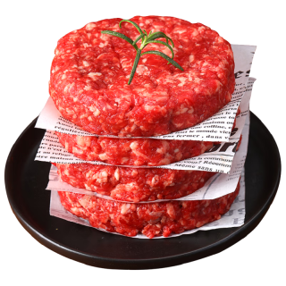 肉鲜厨师 和牛M9原切牛肉饼1kg 澳洲雪花牛肉汉堡饼馅牛