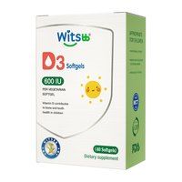 witsBB/健敏思 海藻D3滴剂 婴幼儿维生素D3 600IU 40粒