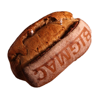 清晨里 德式巨无霸酸种面包 黑全麦大列巴硬欧包杂粮切片早餐主食代餐 德式酸种大列巴 800g