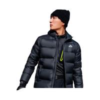 伯希和800蓬鹅绒羽绒服男女秋冬季户外防风保暖轻薄外套11340803黑色S 【男款】曜石黑