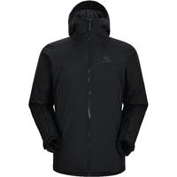 KAILAS凯乐石男款阿斯本硬壳羽绒服700蓬鹅绒防风保暖FLT 3L防水滑雪服 玄青黑 XL