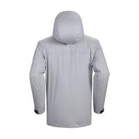 凯乐石羽绒服男女款FILTERTEC防水鹅绒硬壳保暖外套登山服外套滑雪服 高加索-浅云灰 KG2443121 S