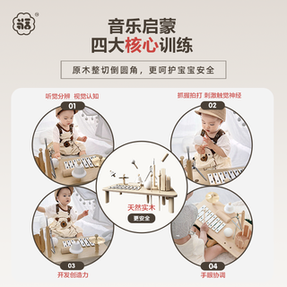 新生的婴儿手摇铃音乐玩具0到1周岁宝宝百天满月盒
