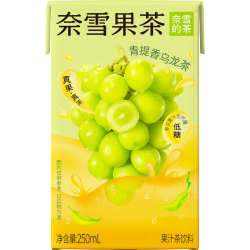 奈雪 的茶气泡柠檬茶6罐装低糖0脂鸭屎香原叶萃取茶饮料