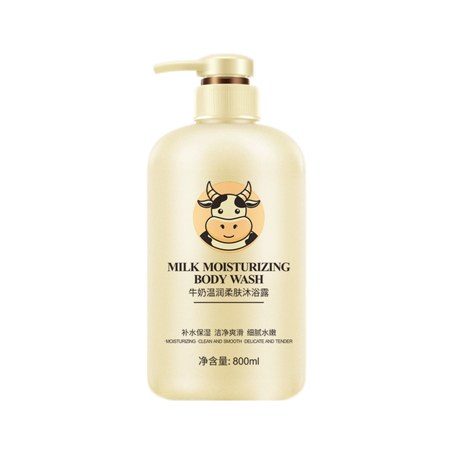 欧丽琦 牛奶温润柔肤沐浴露 800ml