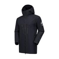 凯乐石羽绒服男女款FILTERTEC防水鹅绒硬壳保暖外套登山服外套滑雪服 亚布力-玄青黑 KG2443120 XL