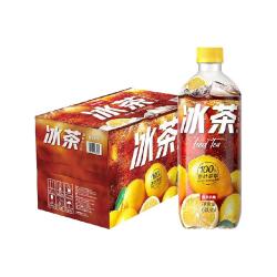 农夫山泉 冰茶碳酸茶饮料 冰柠檬味