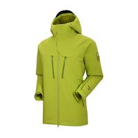 凯乐石羽绒服男女款FILTERTEC防水鹅绒硬壳保暖外套登山服外套滑雪服 亚布力-青柠绿 KG2443120 XL