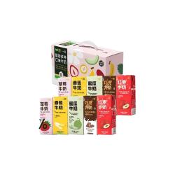 一鸣 草莓红枣香蕉风味牛奶200ml*10盒