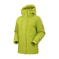 凯乐石羽绒服男女款FILTERTEC防水鹅绒硬壳保暖外套登山服外套滑雪服 多洛米蒂-青柠绿 KG2443220 XS