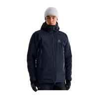 凯乐石羽绒服男女款FILTERTEC防水鹅绒硬壳保暖外套登山服外套滑雪服 奥勒-矿石 黑 S