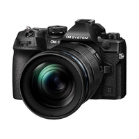 OM System 奥之心 OM-1 Mark II 4/3英寸 微单相机 黑色 12-100mm F4 PRO 单头套机
