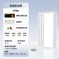 德力西 DELIXI 风暖浴霸灯卫生间取暖排气扇照明一体集成吊顶五合一暖风机