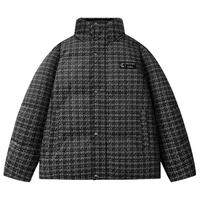 卡宾男装 90鸭绒羽绒服2024秋冬小香风宽松外套保暖潮流H 煤黑色01 XL /180/52