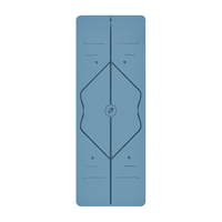 liforme瑜伽垫女吸汗防滑加宽加长加厚土豪垫天然橡胶无味专业垫 经典橄榄绿 2mm厚度