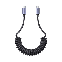 绿联 UGREEN 双头Type-C数据线 PD60W快充 尼龙织 1.2m 60W 3A