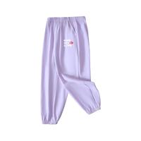 东方骆驼 儿童裤子【轻薄凉爽】女童长裤夏季薄款休闲裤中大童运动裤百搭