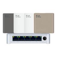 IKUAI 爱快(iKuai)无线AP面板千兆高速全屋wifi家庭大户型墙壁86型别墅酒店组网覆盖套装子母路由器WiFi6