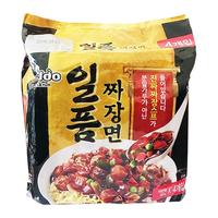 paldo 八道 一品御膳炸酱面 韩国泡面 200g*4进口方便面拉面干拌面速食品