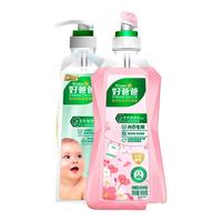 好爸爸  KISPA亲肤露洗衣液内衣内裤去血渍抑菌除螨 亲肤露950g*2瓶+100g*5袋