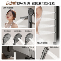 箭牌 无顶喷简易恒温增压花洒套装