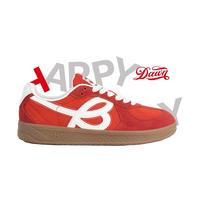 WE FLOWERweflower德训鞋女HBD联名款男女同款百搭板鞋透气红色运动休闲鞋 少年红 38