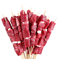 果勋羊肉串+牛肉串1300g（共100串）烧烤食材半成品烤肉烤串羊肉不膻 羊肉串50串+牛肉串50串