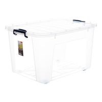 Citylong 禧天龙 收纳箱 80L*1个 透明