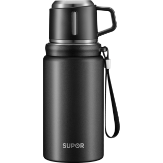 苏泊尔 嘉系列 保温杯 700ml 曜石黑