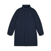 SKECHERS 斯凯奇 男士立领长款羽绒服 L423M174