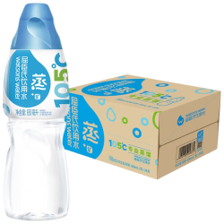 屈臣氏 蒸馏水添加矿物质 650mL*24瓶