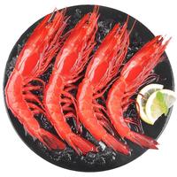 哆鲜生 超大红魔虾 远洋捕捞胭脂魔鬼红虾鲜活冷冻刺身级虾类生鲜 小号 15-18条/盒（约12-15cm ）