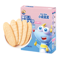 百草味 Be&Cheery小鹿蓝蓝 _宝宝米饼原味 米饼婴儿零食营养儿童磨牙饼宝宝零食 41g