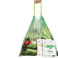 E-CLEAN/e洁 10L垃圾袋 45cm*50cm 国标厚度 单层1丝 厨余垃圾袋